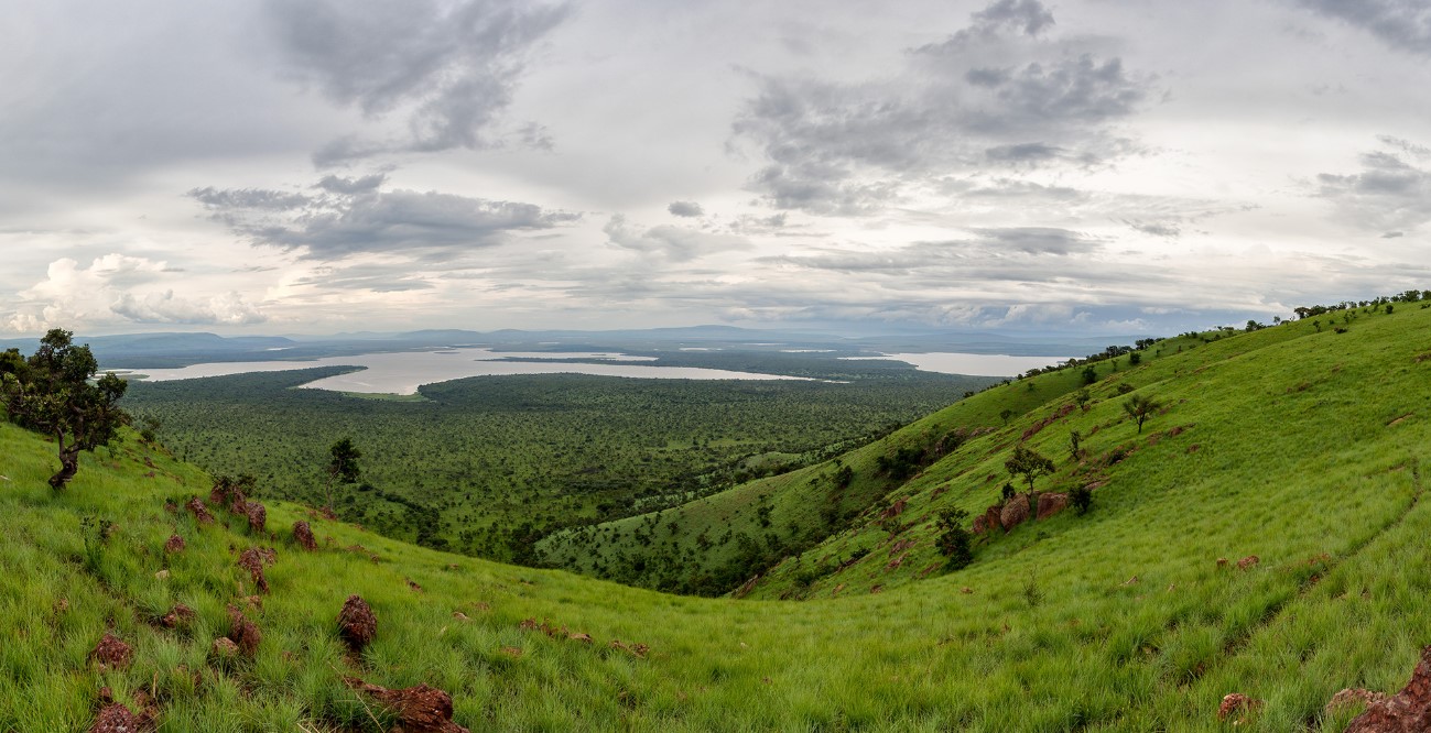 The Size of Akagera National Park: Akagera National Park is a protected area that spans around 1,122 square kilometers and is located